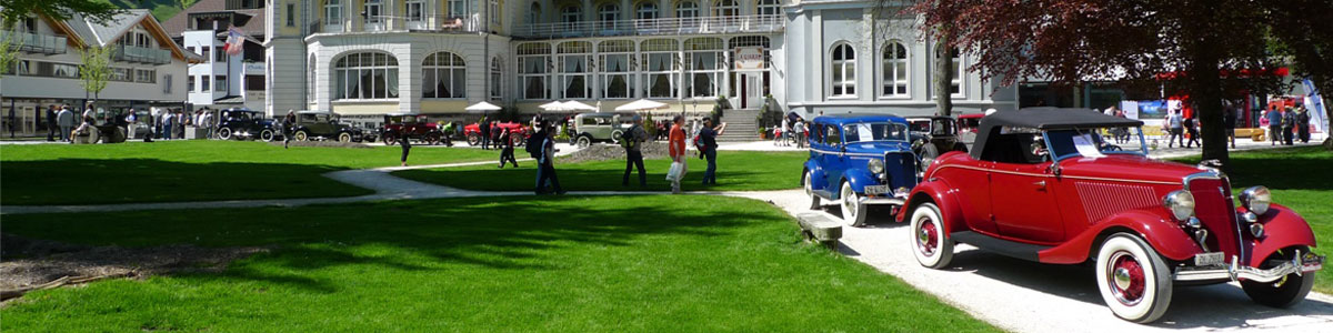 Oldtimer vor dem Hotel in Sarnen am O-iO 2025